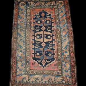 Old Chirvan Carpet, Caucasus, 115 Cm X 176 Cm, Hand-knotted Wool, 19th Century