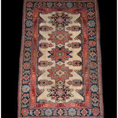 Kouba Rug, Dagestan, Caucasus, 120 Cm X 190 Cm, Hand-knotted Wool, Circa 1960, Very Good Condition