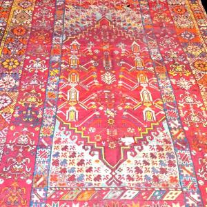 Rare Old Zerbiya Rug, 205 X 465 Cm, Wool On Wool, Berbers, Morocco, Late 19th Century,