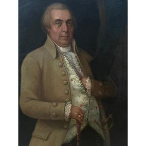 Italian Portrait From The 18th Century