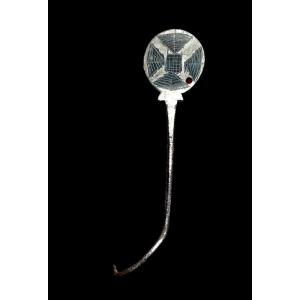 An Anglo-saxon Tin-plated Bronze Hairpin, Decorated, 6th-7th Century Ad