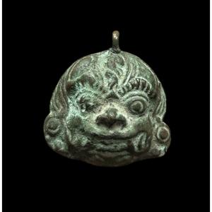 Large Roman Theatrical Mask Pendant, 1st-2nd Century A.d.
