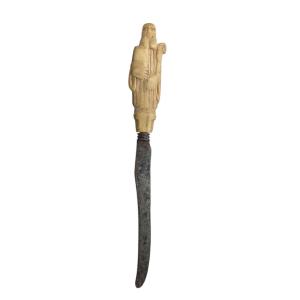 Carved Handle Knife - Saint Nicholas - Germany - 17th Century