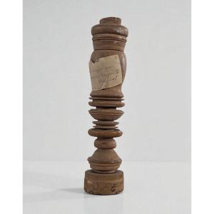 Wood Turned By Emperor Napoleon III At Chislehurst - Historical Souvenir