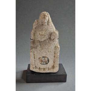 Goddess With Child – Archaic Cyprus – Circa 550 To 500 Bce – Archaeology