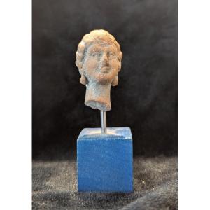Roman Terracotta Head - 3rd Century - Figurine - Julia Domna