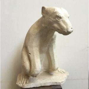 Art Deco Polar Bear