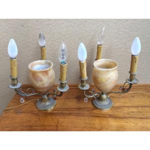 Pair Of Candelabra, 19th Century