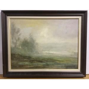 Cornu Michel (20th Century) - Morning On The Pond