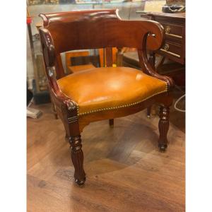 Empire Mahogany Office Chair