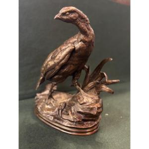 Bronze Partridge Signed Jules Moigniez (1835-1894)