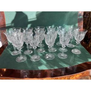 16 Saint Louis Tommy Water Glasses 18.3cm