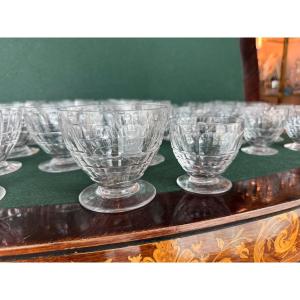 Baccarat Service Model Charmes 25 Glasses