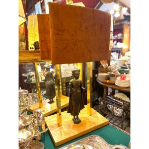 Vintage 70s Lamp Probably Roche Et Bobois.