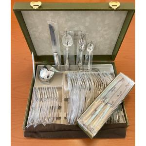 Christofle Malmaison, 49-piece Cutlery Set, New In Blister Pack 
