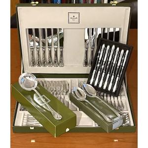 Christofle France Marly, 63- Cutlery Set 