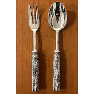 Christofle & Christian Lacroix, Stunningly Designed Serving Set 