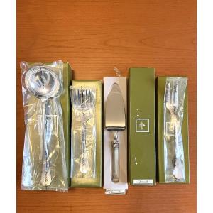 Christofle Atlantide Collection, Serving Flatware, Set Or Individual Pieces 