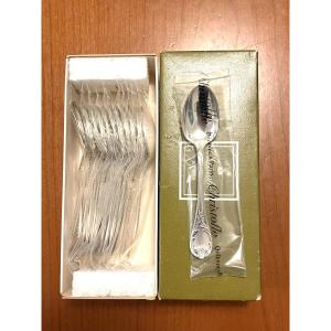 Christofle Marly, 12 Teaspoons, Mocha Verrine 