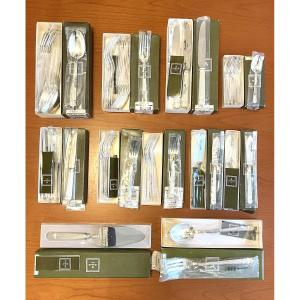 Christofle Aria, 87-piece Flatware Set 