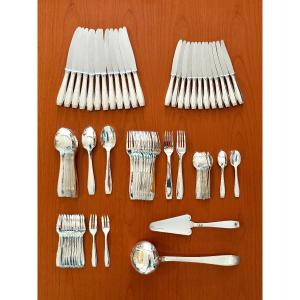 Christofle Saigon, Menagère 74 Pieces Very Good Condition
