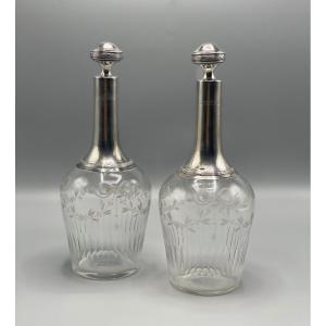 Pair Of Carafe Louis XVI