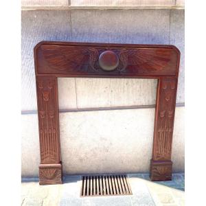 Art Deco Fireplace “la Maison Des Ailles”