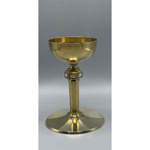 Art Deco Vermeil Chalice