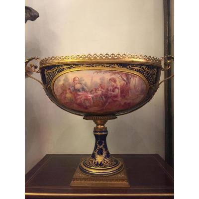 Earthenware De Sèvres Cup