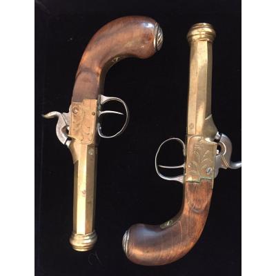 Pair Of Gun Around 1840