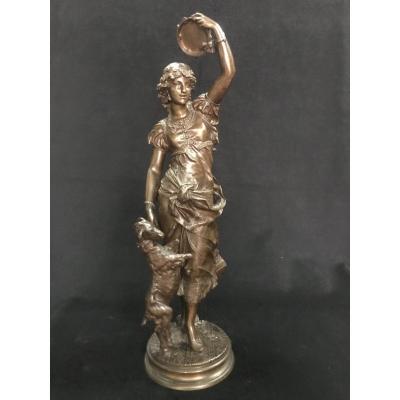 Bronze Sculpture "la Gitane"