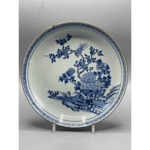 Dish China Blue White XVIII Century