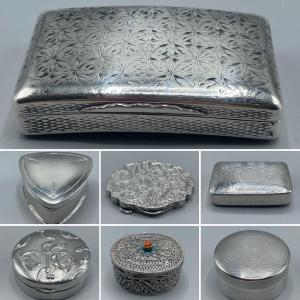 Beautiful Collection Of Box In Sterling Silver