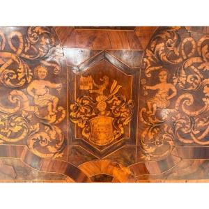 Canopy Bed In Marquetry XVIII Century