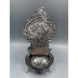 Stoup In Sterling Silver Louis XV