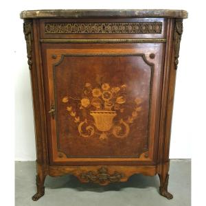 Napoleon III Bronze Inlaid Support Furniture 19th Century