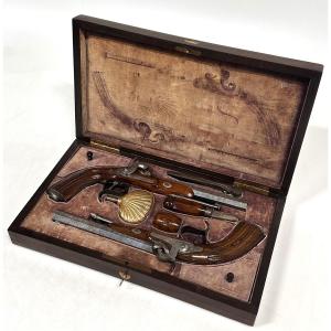19th Century Dueling Pistol Box