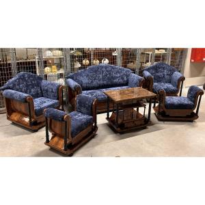 Viennese Art-deco Living Room Set 1920-1930