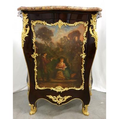 Support Cabinet Louis XVI Pailssandre Oil Painting