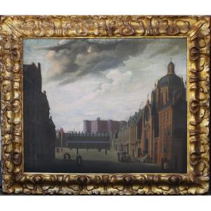 Jan Van Der Buck In 1675, Paris The Bastille And The Convent Of The Visitation.