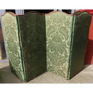 Pair Of 4 Leaf Screens, Louis XV Period, Stamped Louis Cresson