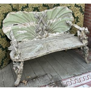 Cave Furniture, Amazing Sea Horse Sofa, Italian Work, Venice, Early 19th Century