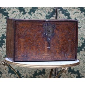 Small Marquetry Cabinet, Spain, Late 16th Century