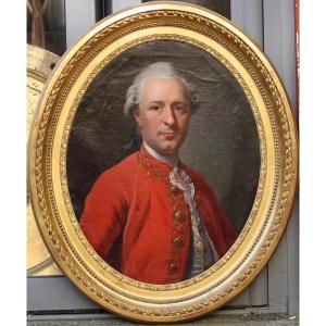 Johann Melchior Wyrsch (1732-1798), Presumed Portrait Of Monsieur Moufset.