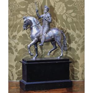 François Frédéric Lemot 1771-1827, Henri IV On Horseback, Silver Proof.