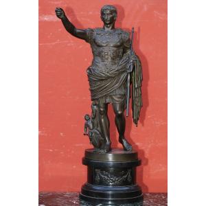 Italian School Of The Late 19th Century, The Emperor Augustus After The Augustus Of The Prima Porta.
