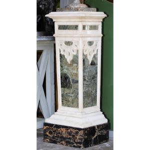 Pair Of Marble Sheaths, Italian Work, Partly 18th Century