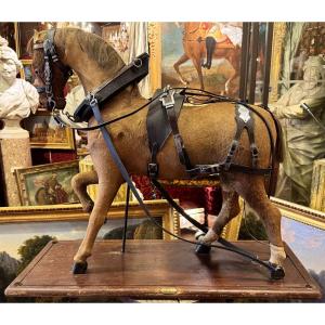 Masterpiece Of Saddler's Work By Georges Waegemans, Brussels Early 20th Century.
