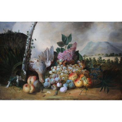 Louis Vidal 1754-1805 "still Life"