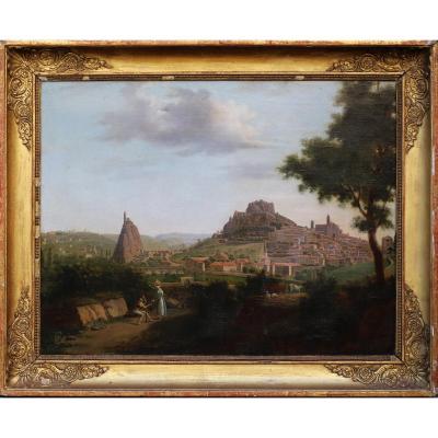 French School "le Puy En Velay" Circa 1810